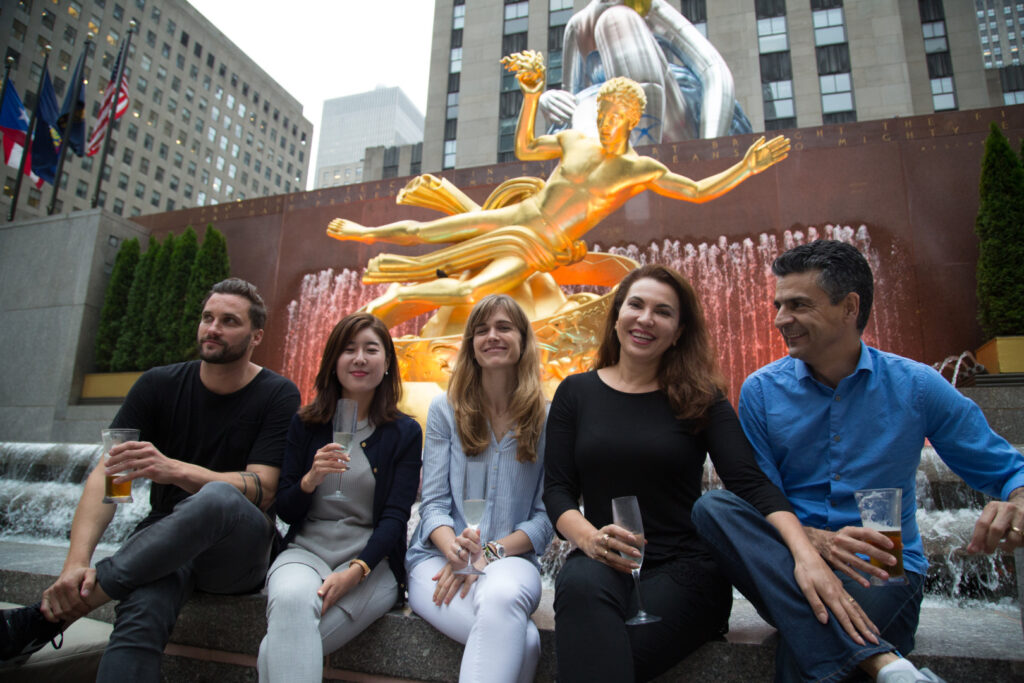 EC New York 30+ students on social activity